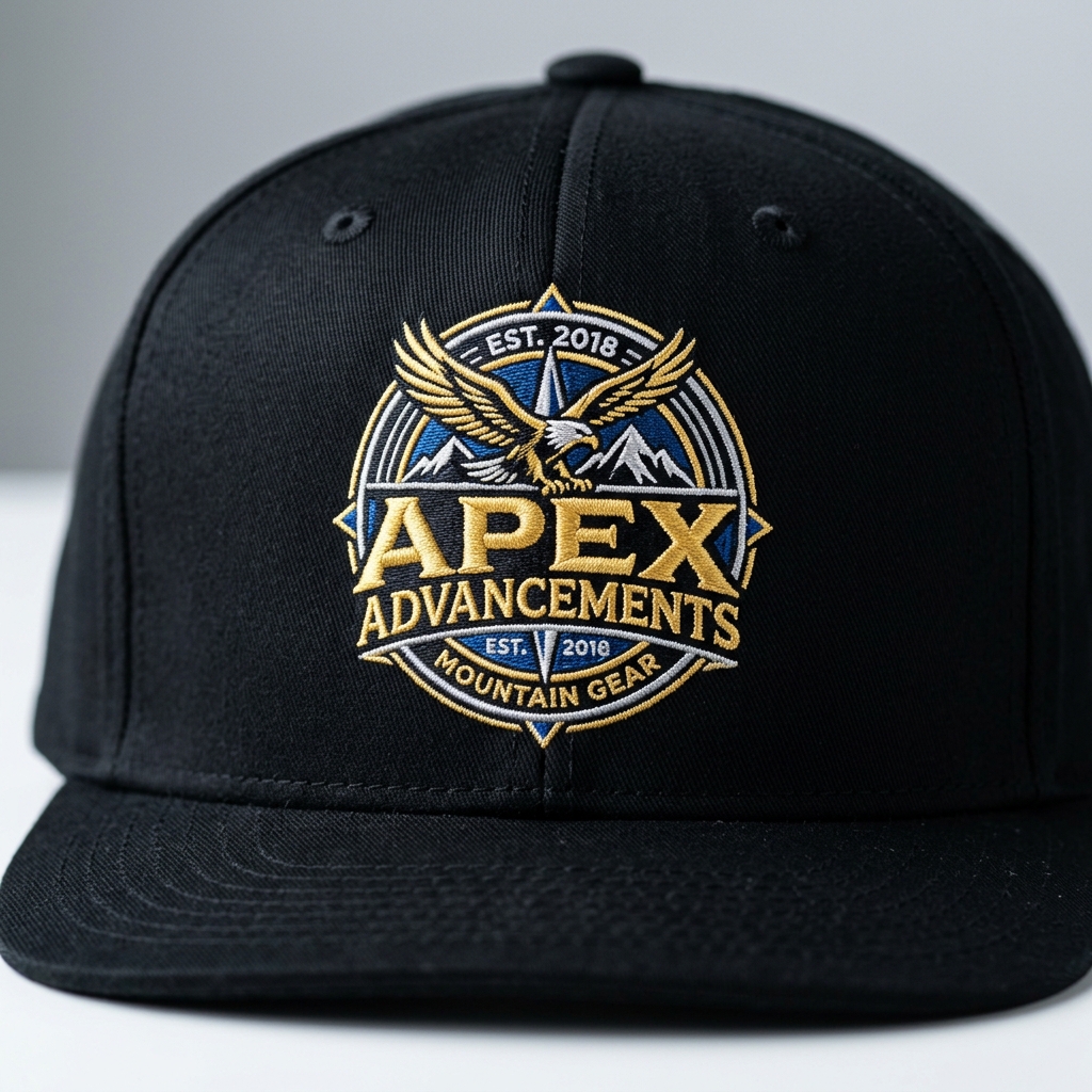 Hat Embroidery Example